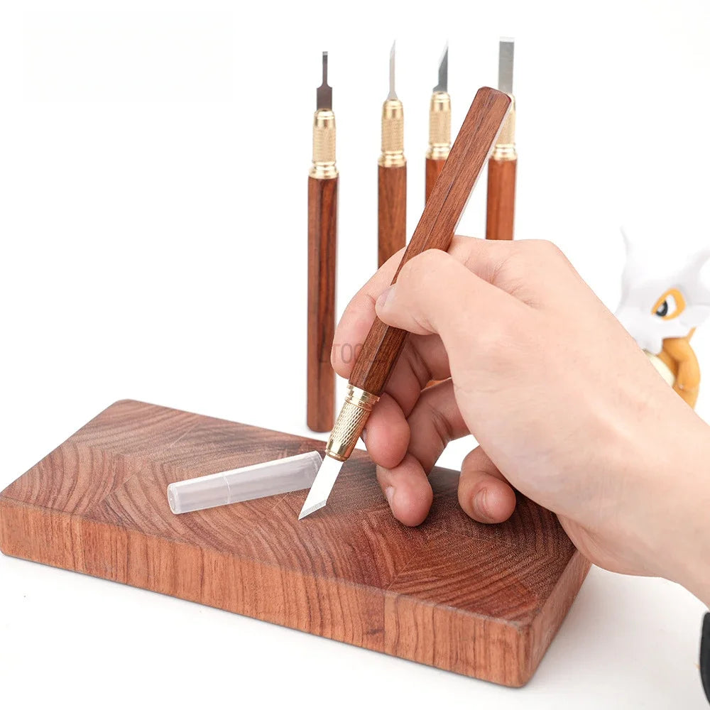 Wood Carving Chisels Wood Carving Tools Woodworking Engraving Olive Knife Craft Knife Tool Set Carving DIY Art Drawing Knife